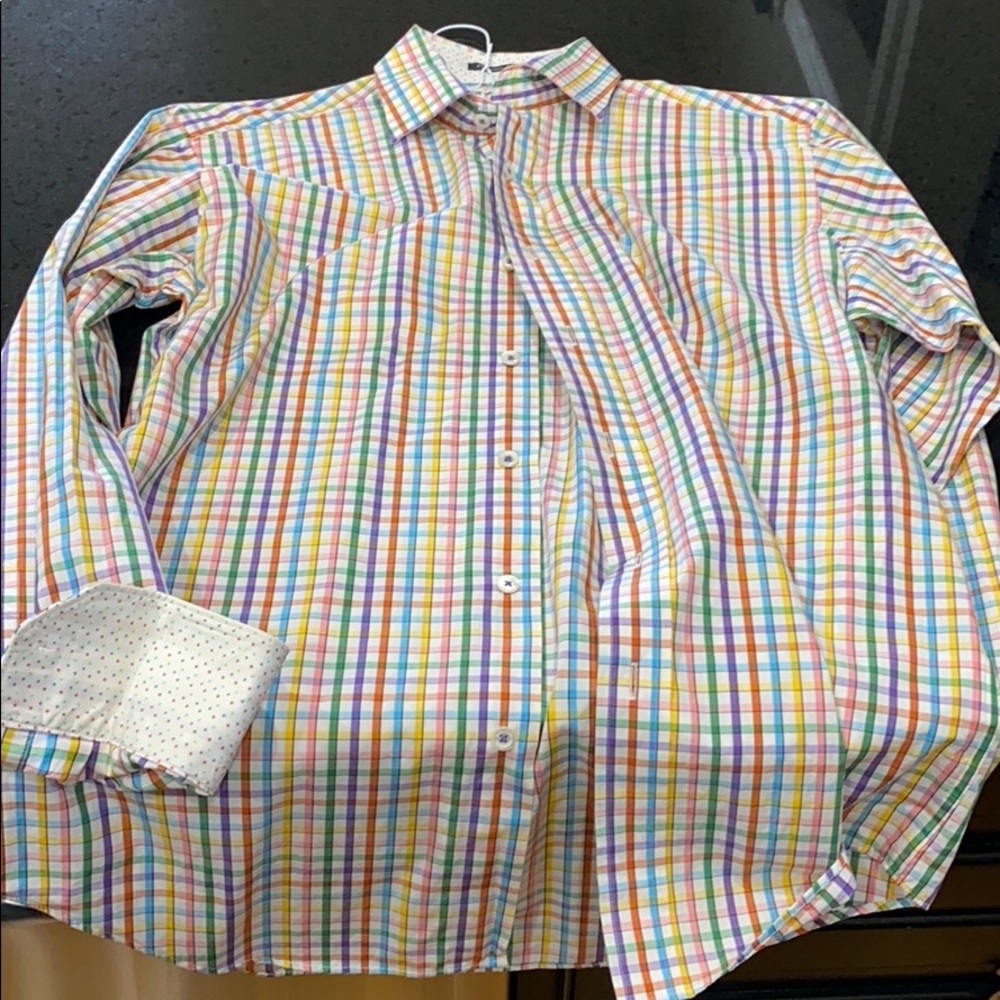 Men’s S Bugatchi casual button up